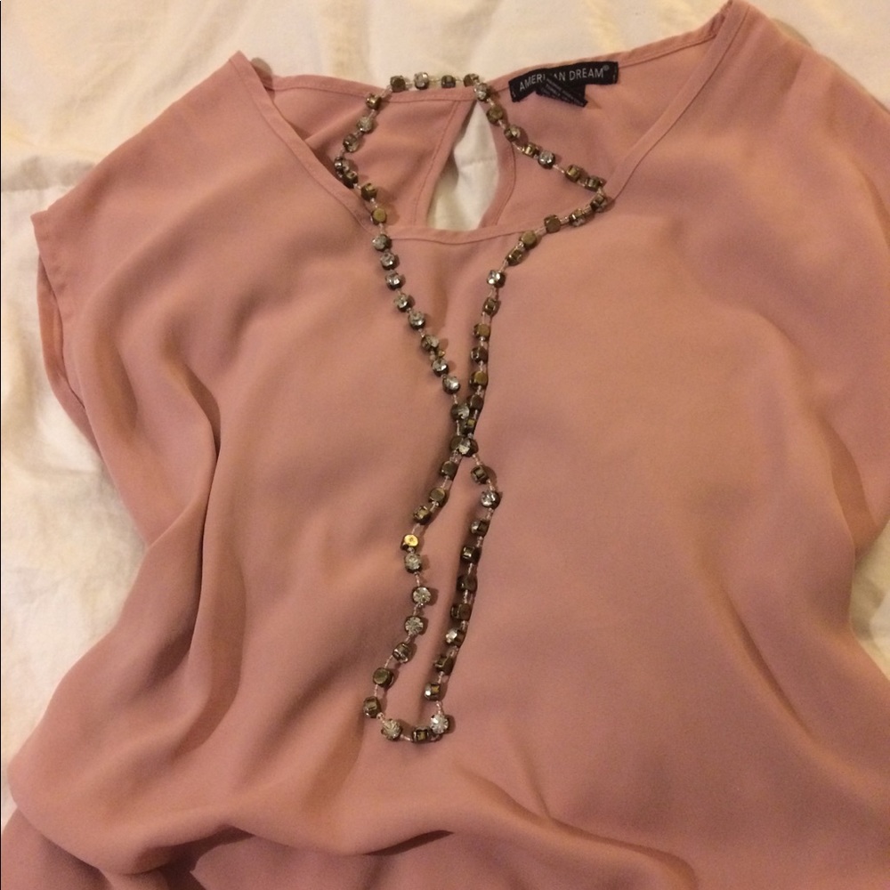 American Dream :: Blush pink blouse
